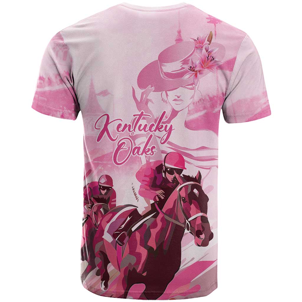 Kentucky Horse Racing Oaks T Shirt Lilies For The Fillies