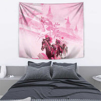 Kentucky Horse Racing Oaks Tapestry Lilies For The Fillies