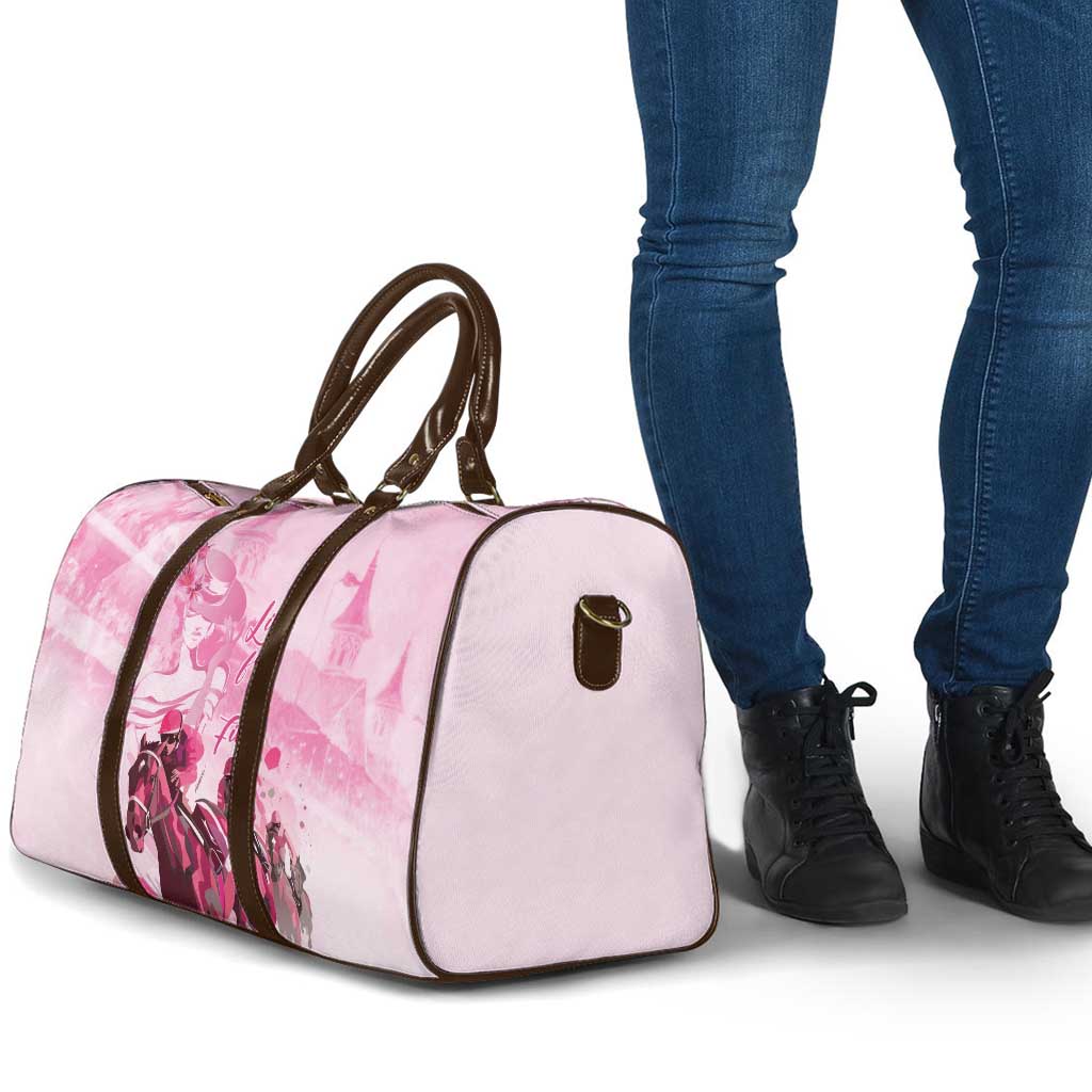 Kentucky Horse Racing Oaks Travel Bag Lilies For The Fillies