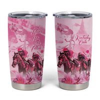 Kentucky Horse Racing Oaks Tumbler Cup Lilies For The Fillies