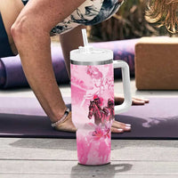 Kentucky Horse Racing Oaks Tumbler With Handle Lilies For The Fillies