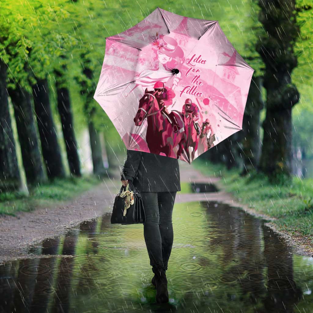 Kentucky Horse Racing Oaks Umbrella Lilies For The Fillies