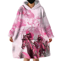 Kentucky Horse Racing Oaks Wearable Blanket Hoodie Lilies For The Fillies