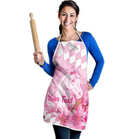 Kentucky Horse Racing Oaks Personalized Apron Filly Lily Flowers Pink Out