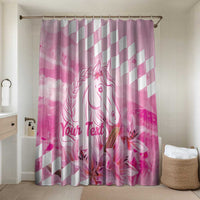 Kentucky Horse Racing Oaks Personalized Bathroom Set Filly Lily Flowers Pink Out