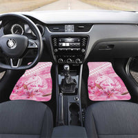 Kentucky Horse Racing Oaks Personalized Car Mats Filly Lily Flowers Pink Out