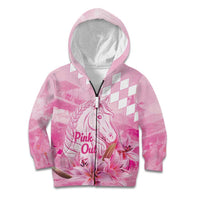Kentucky Horse Racing Oaks Personalized Kid Hoodie Filly Lily Flowers Pink Out