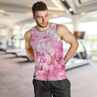 Kentucky Horse Racing Oaks Personalized Men Tank Top Filly Lily Flowers Pink Out