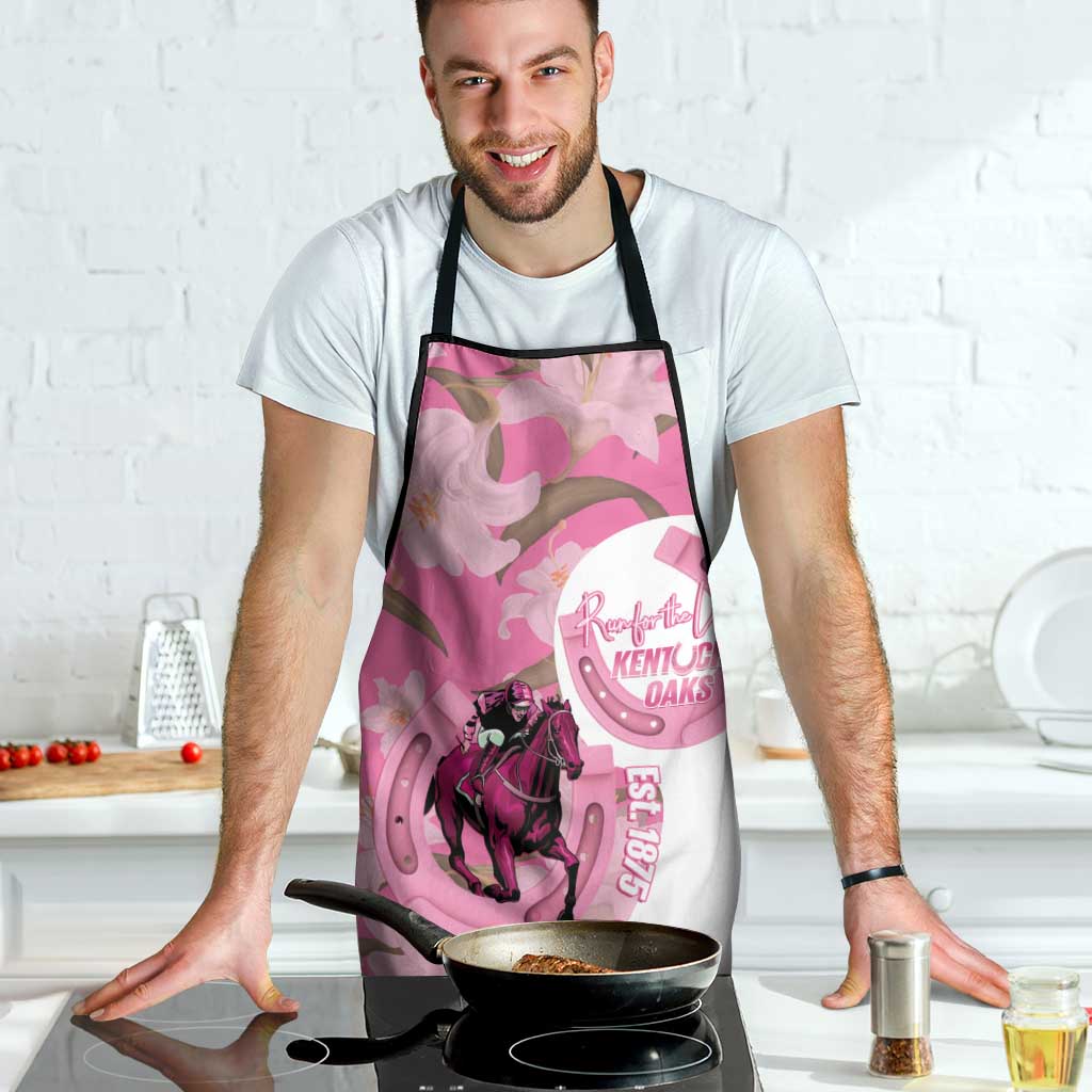 Kentucky Horse Racing Oaks Apron Est 1875 Run For The Lilies