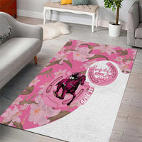 Kentucky Horse Racing Oaks Area Rug Est 1875 Run For The Lilies