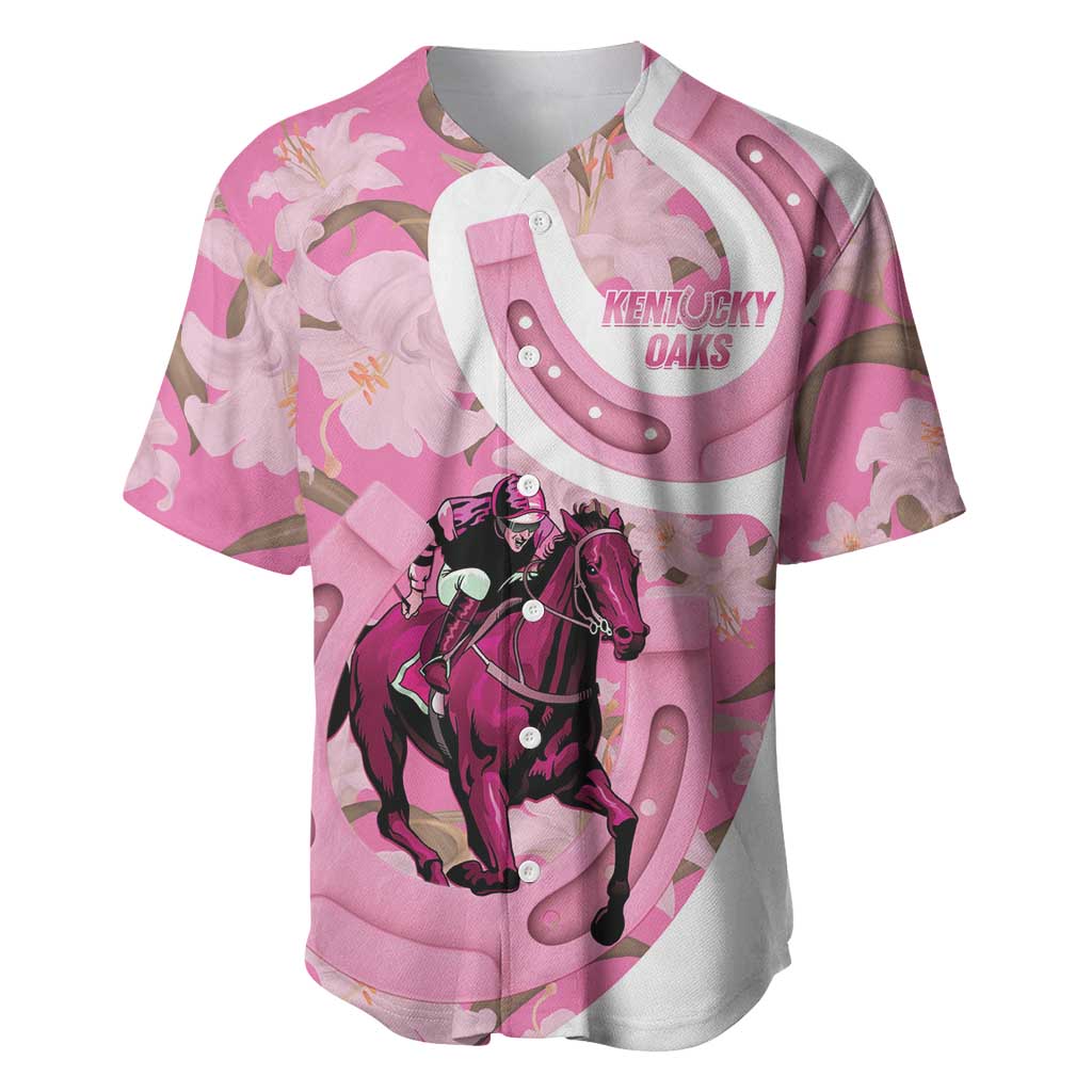 Kentucky Horse Racing Oaks Baseball Jersey Est 1875 Run For The Lilies
