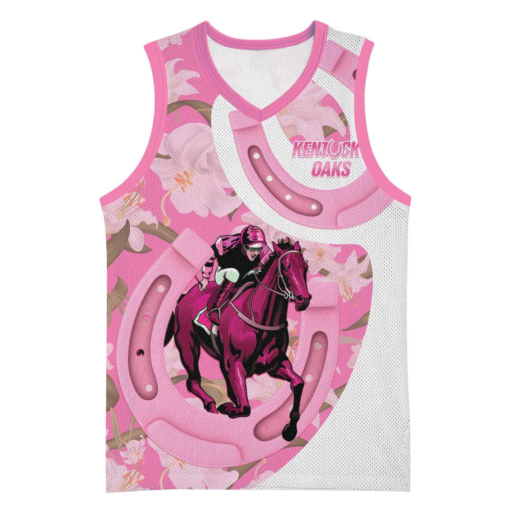 Kentucky Horse Racing Oaks Basketball Jersey Est 1875 Run For The Lilies