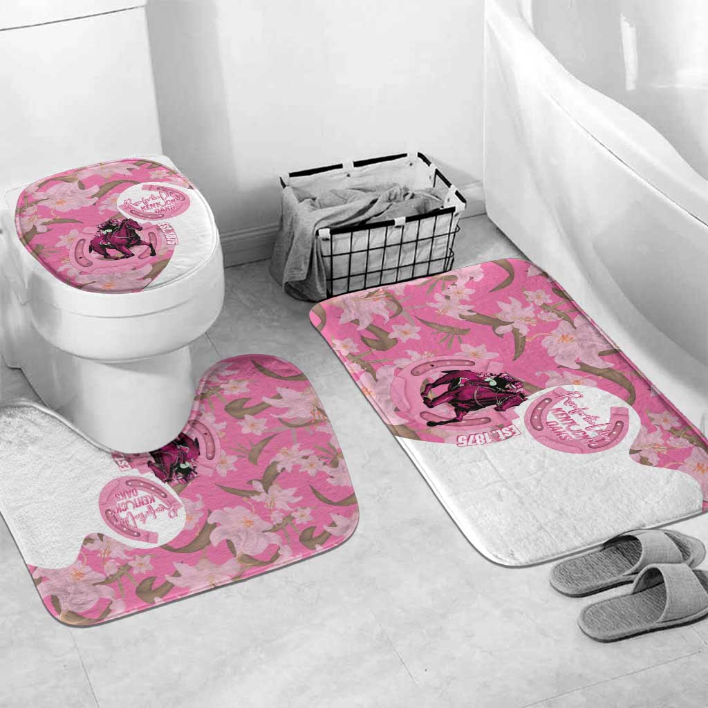 Kentucky Horse Racing Oaks Bathroom Set Est 1875 Run For The Lilies