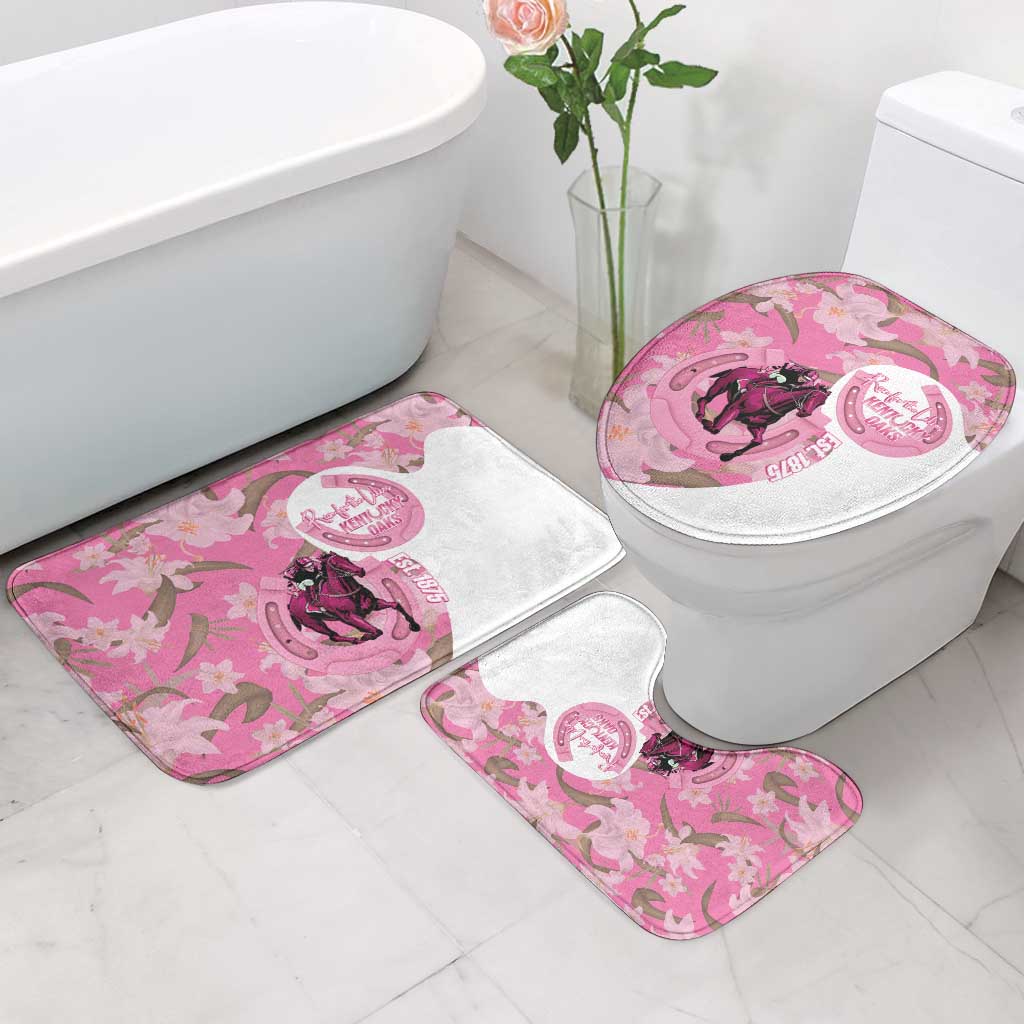 Kentucky Horse Racing Oaks Bathroom Set Est 1875 Run For The Lilies