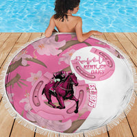Kentucky Horse Racing Oaks Beach Blanket Est 1875 Run For The Lilies