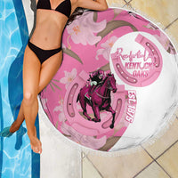 Kentucky Horse Racing Oaks Beach Blanket Est 1875 Run For The Lilies