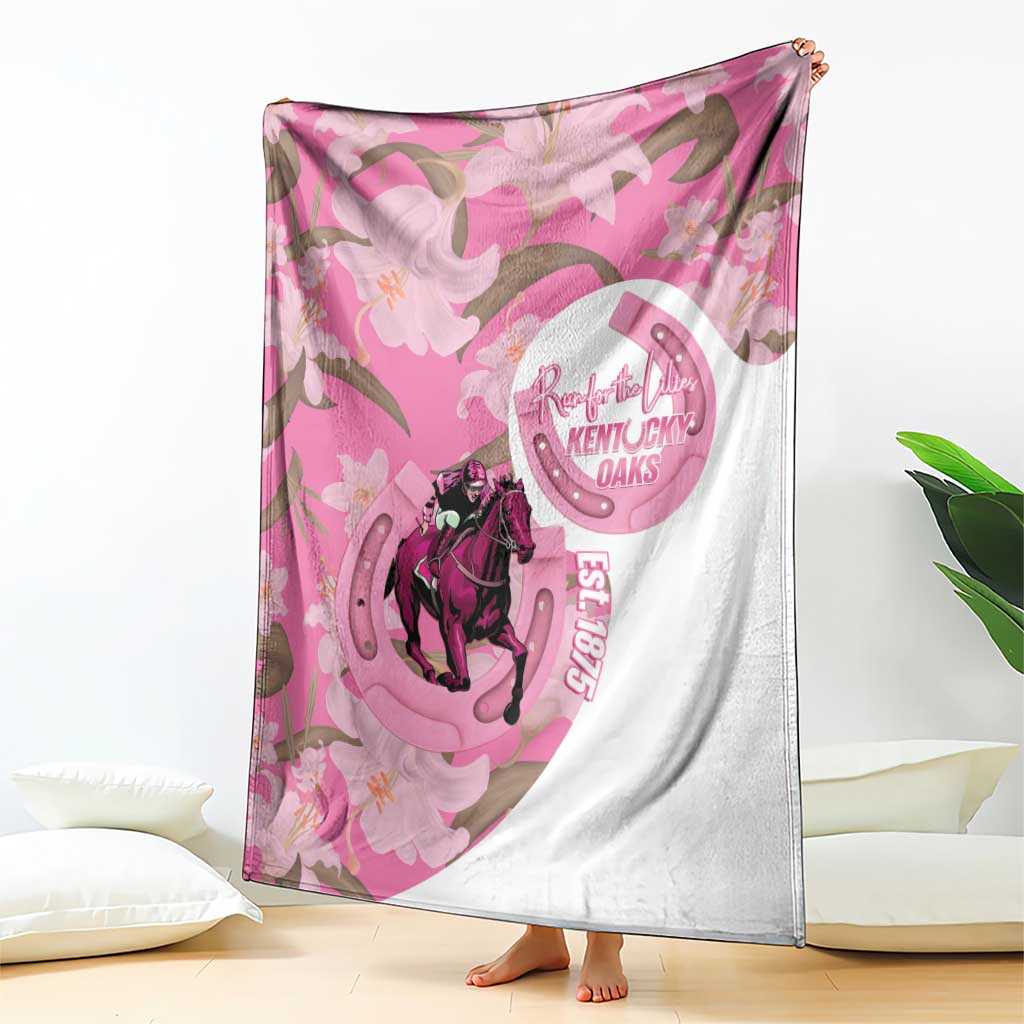Kentucky Horse Racing Oaks Blanket Est 1875 Run For The Lilies