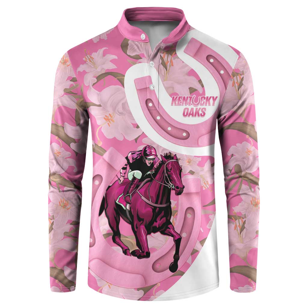 Kentucky Horse Racing Oaks Button Sweatshirt Est 1875 Run For The Lilies