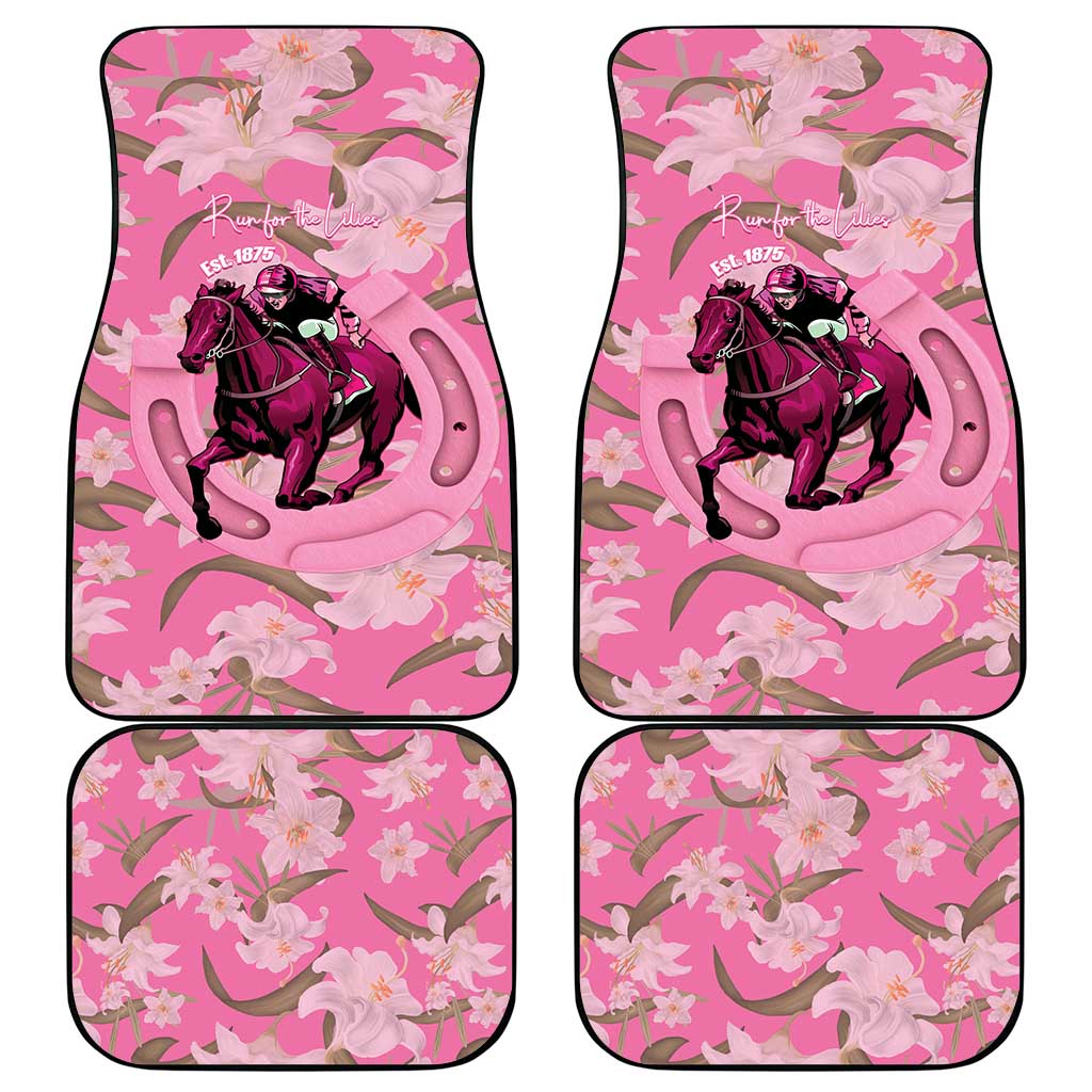 Kentucky Horse Racing Oaks Car Mats Est 1875 Run For The Lilies