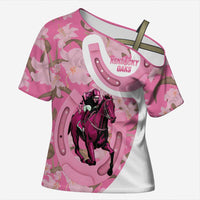 Kentucky Horse Racing Oaks Cross Shoulder Shirt Est 1875 Run For The Lilies