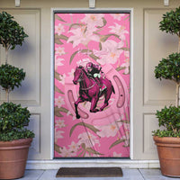 Kentucky Horse Racing Oaks Door Cover Est 1875 Run For The Lilies