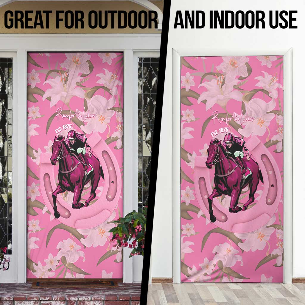 Kentucky Horse Racing Oaks Door Cover Est 1875 Run For The Lilies