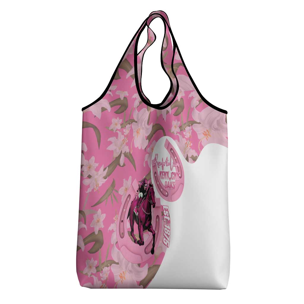 Kentucky Horse Racing Oaks Grocery Bag Est 1875 Run For The Lilies