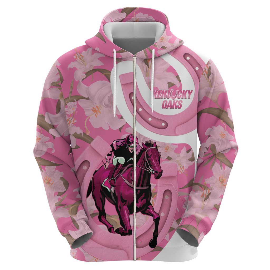 Kentucky Horse Racing Oaks Hoodie Est 1875 Run For The Lilies
