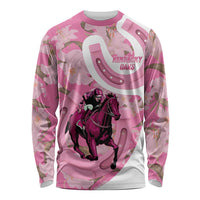 Kentucky Horse Racing Oaks Long Sleeve Shirt Est 1875 Run For The Lilies