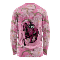 Kentucky Horse Racing Oaks Long Sleeve Shirt Est 1875 Run For The Lilies