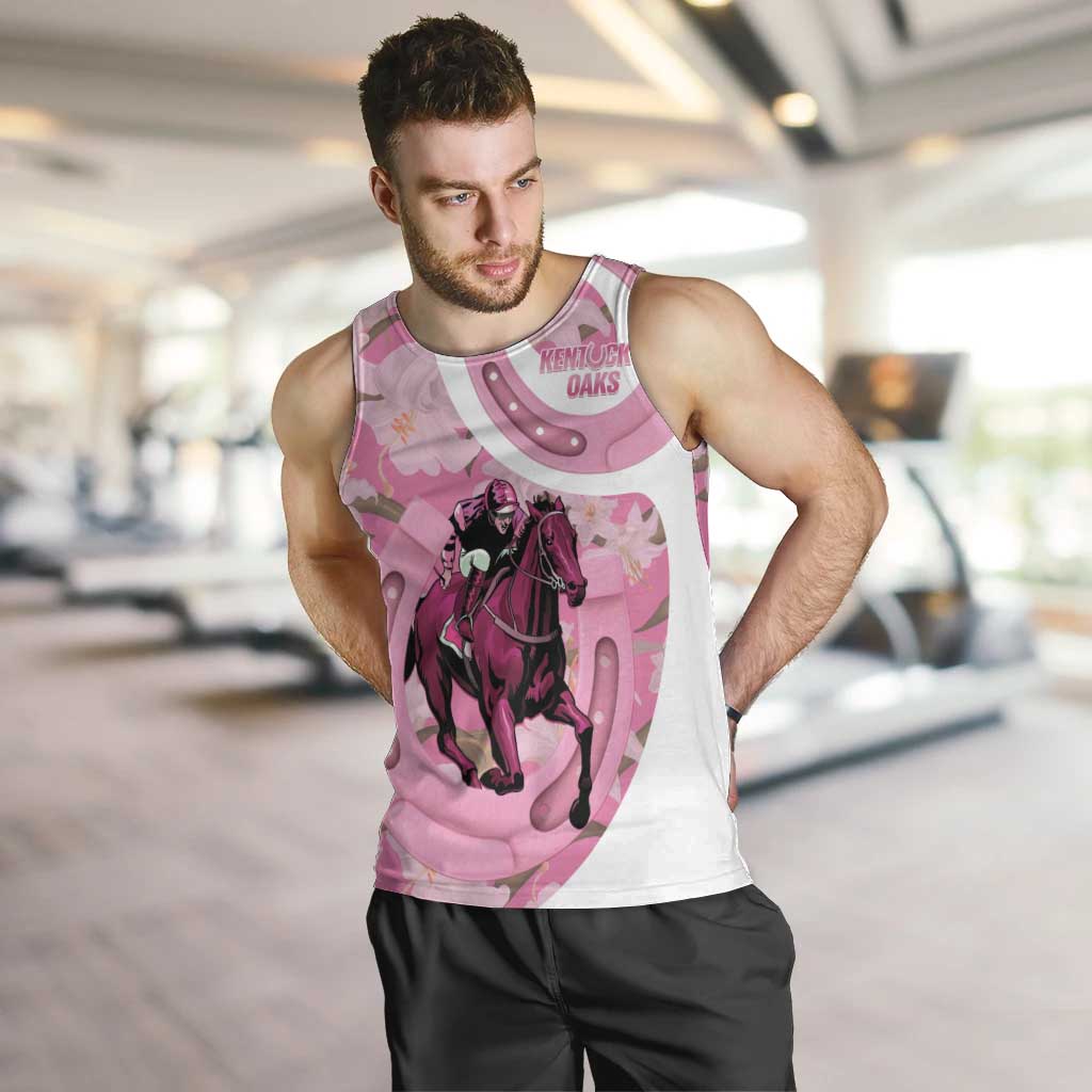 Kentucky Horse Racing Oaks Men Tank Top Est 1875 Run For The Lilies