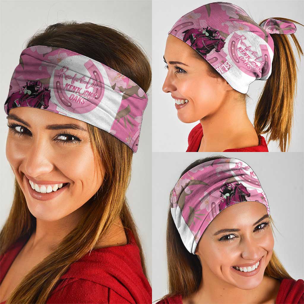 Kentucky Horse Racing Oaks Neck Gaiter Est 1875 Run For The Lilies
