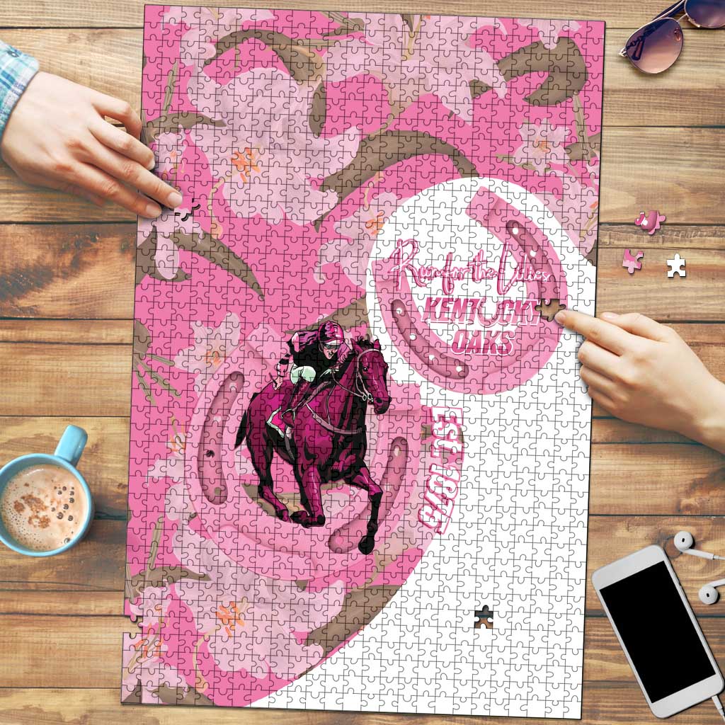 Kentucky Horse Racing Oaks Puzzle Est 1875 Run For The Lilies
