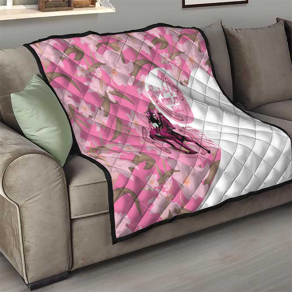Kentucky Horse Racing Oaks Quilt Est 1875 Run For The Lilies