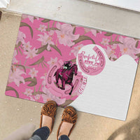 Kentucky Horse Racing Oaks Rubber Doormat Est 1875 Run For The Lilies