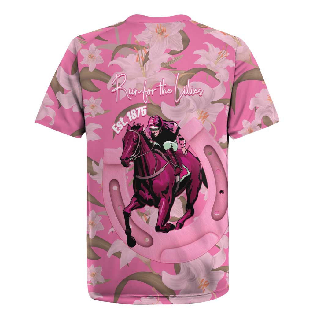Kentucky Horse Racing Oaks Rugby Jersey Est 1875 Run For The Lilies