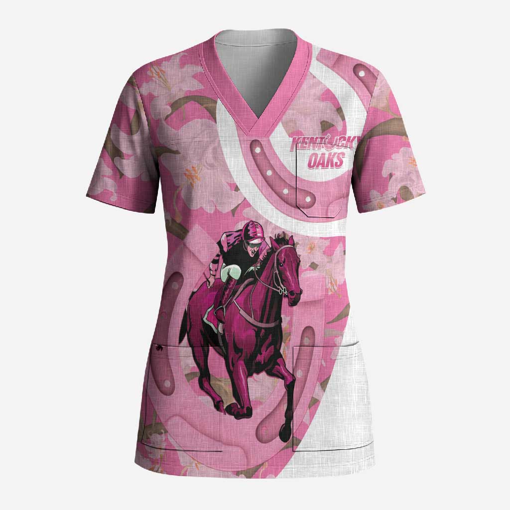 Kentucky Horse Racing Oaks Scrub Top Est 1875 Run For The Lilies