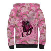 Kentucky Horse Racing Oaks Sherpa Hoodie Est 1875 Run For The Lilies