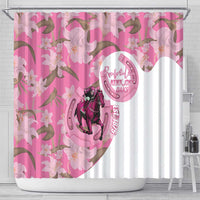 Kentucky Horse Racing Oaks Shower Curtain Est 1875 Run For The Lilies