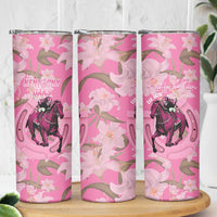 Kentucky Horse Racing Oaks Skinny Tumbler Est 1875 Run For The Lilies
