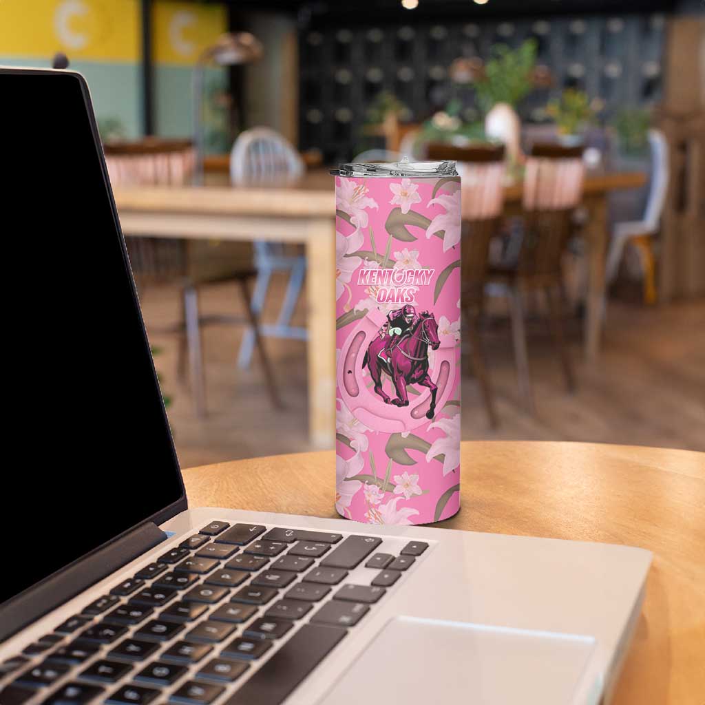 Kentucky Horse Racing Oaks Skinny Tumbler Est 1875 Run For The Lilies