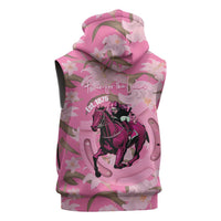 Kentucky Horse Racing Oaks Sleeveless Hoodie Est 1875 Run For The Lilies