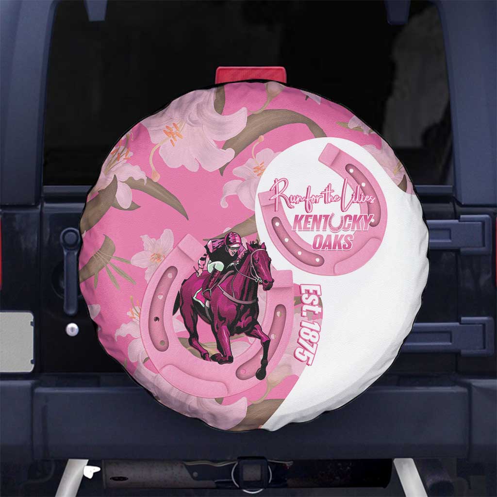 Kentucky Horse Racing Oaks Spare Tire Cover Est 1875 Run For The Lilies