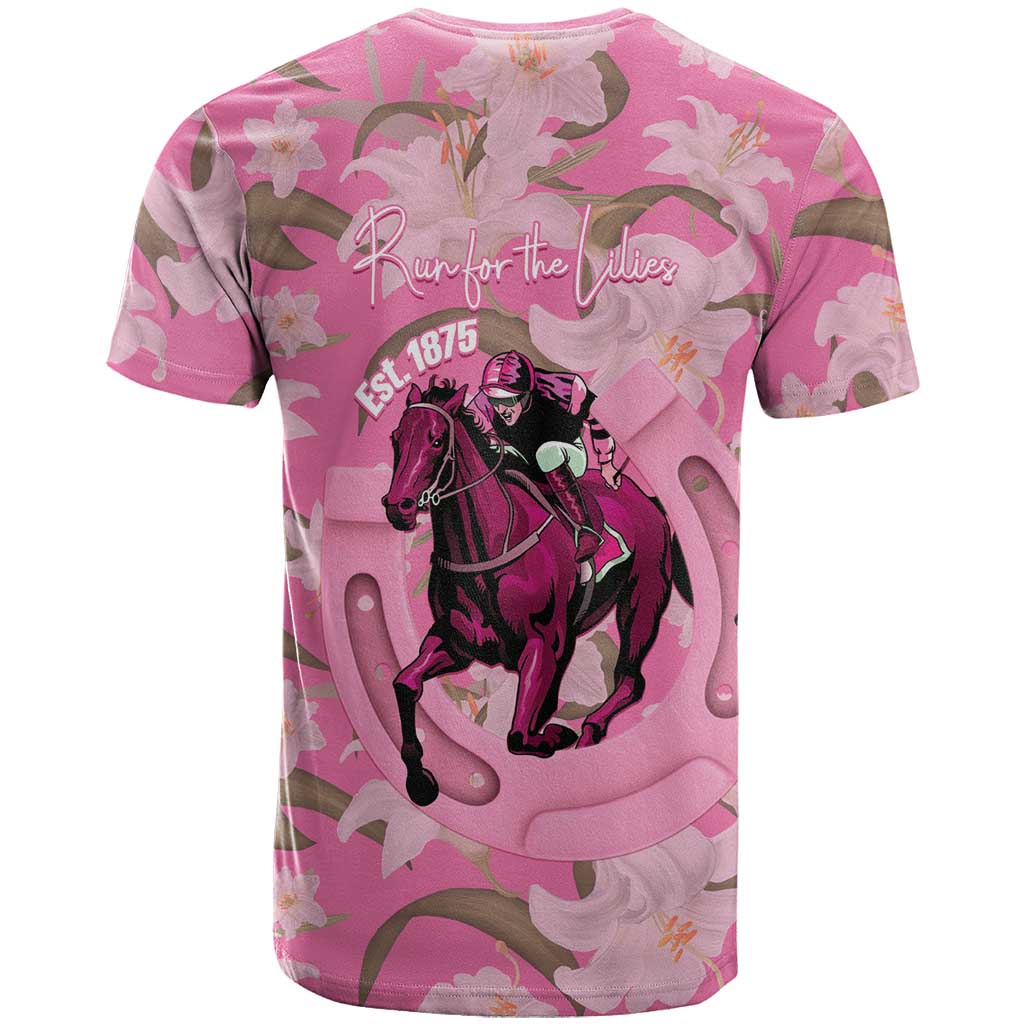Kentucky Horse Racing Oaks T Shirt Est 1875 Run For The Lilies
