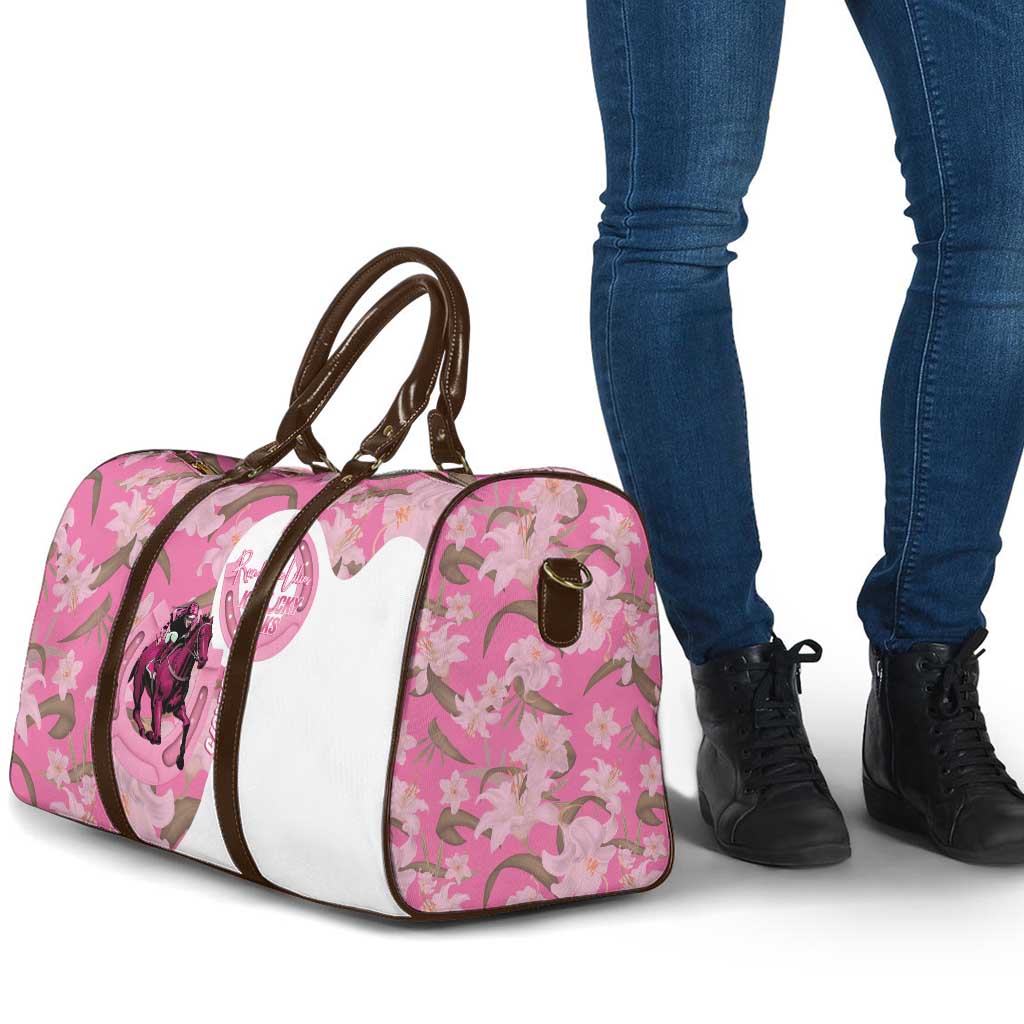 Kentucky Horse Racing Oaks Travel Bag Est 1875 Run For The Lilies