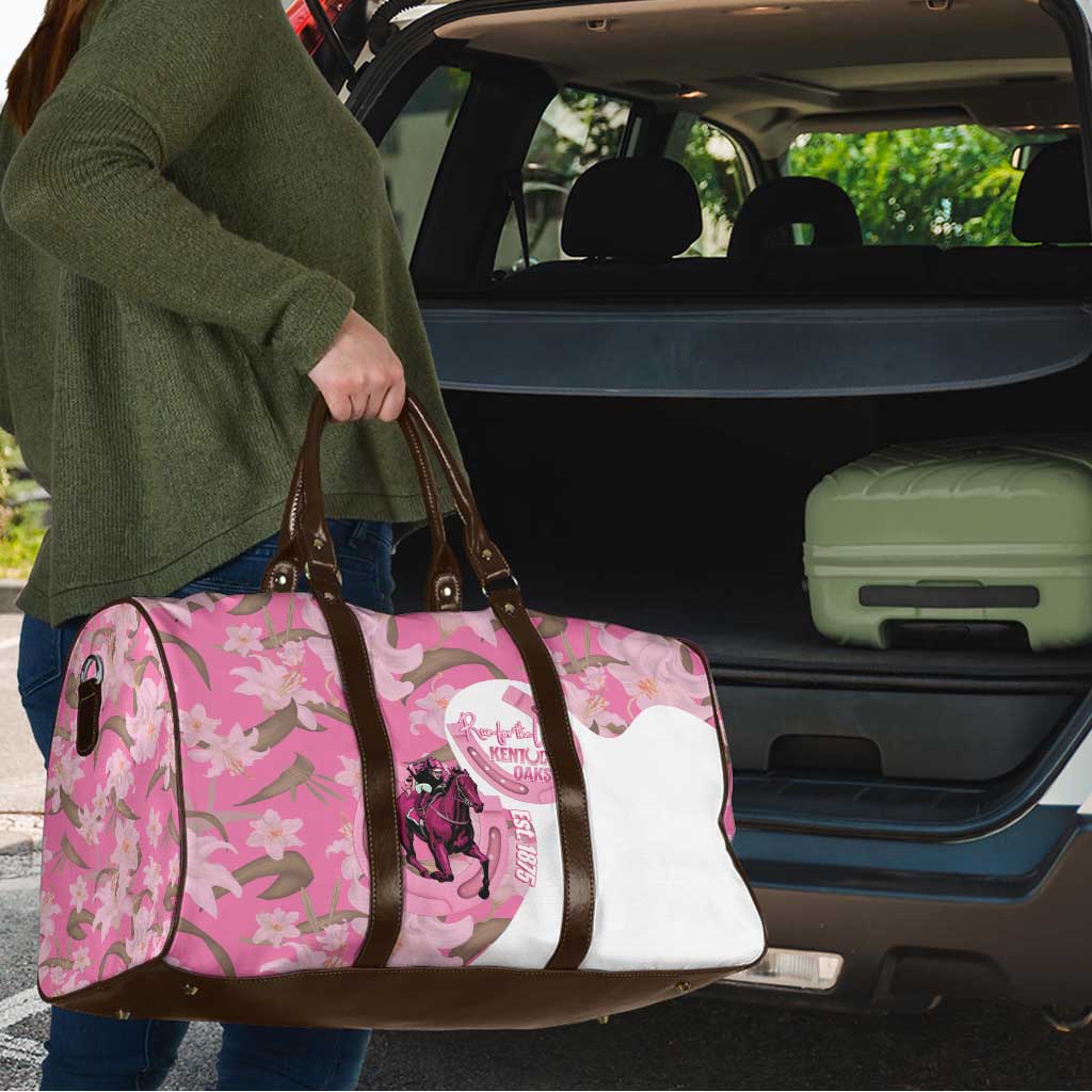 Kentucky Horse Racing Oaks Travel Bag Est 1875 Run For The Lilies
