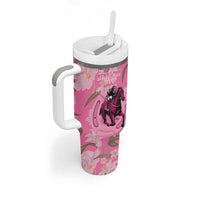 Kentucky Horse Racing Oaks Tumbler With Handle Est 1875 Run For The Lilies