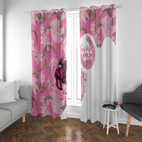 Kentucky Horse Racing Oaks Window Curtain Est 1875 Run For The Lilies