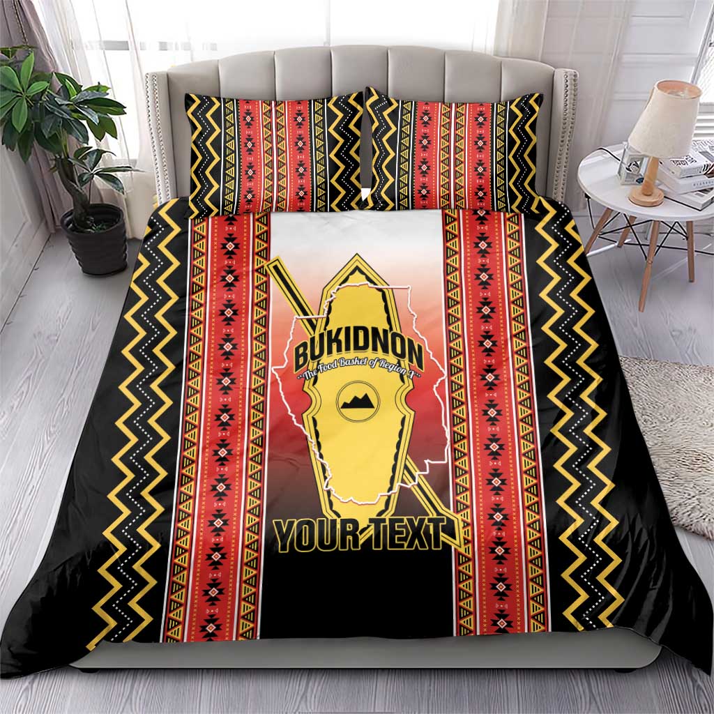 Personalised Bukidnon Philippines Bedding Set The Food Basket of Region X