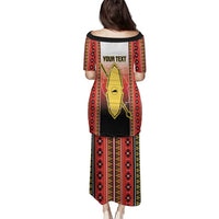 Personalised Bukidnon Philippines Family Matching Puletasi and Hawaiian Shirt The Food Basket of Region X